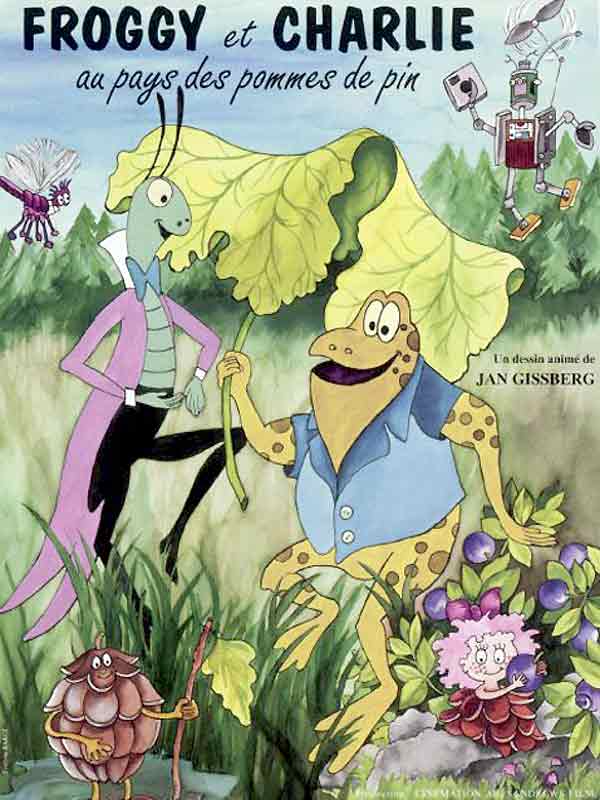 Froggy et Charlie au pays des pommes de pin